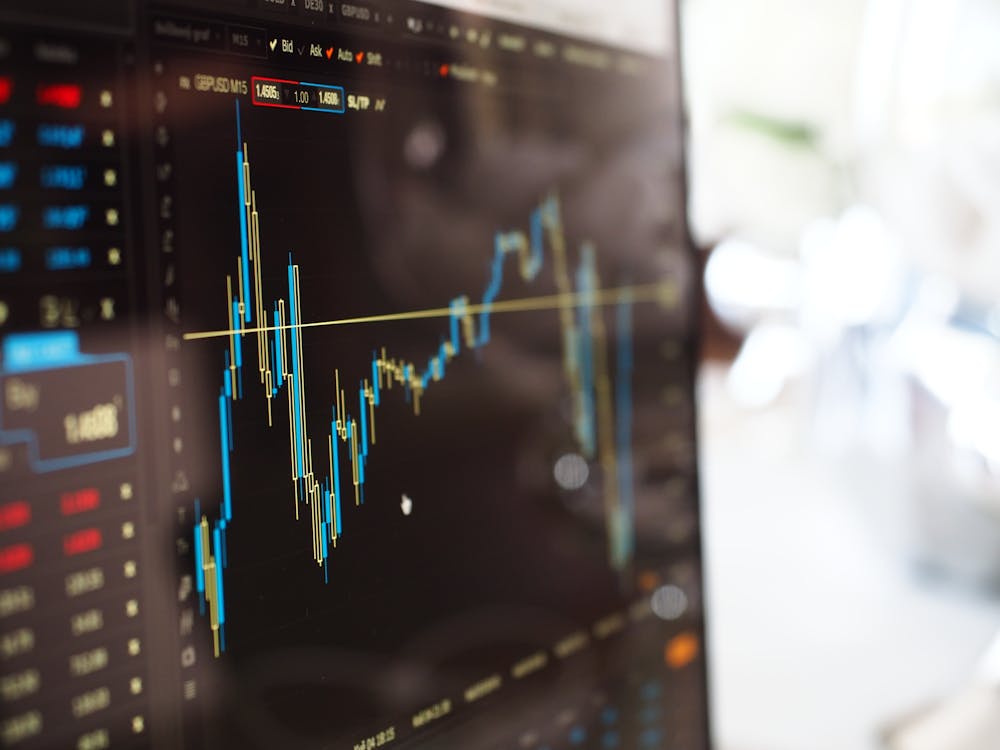 Financial Market Performance Display